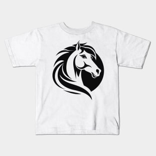 Horse head t-shirt Kids T-Shirt